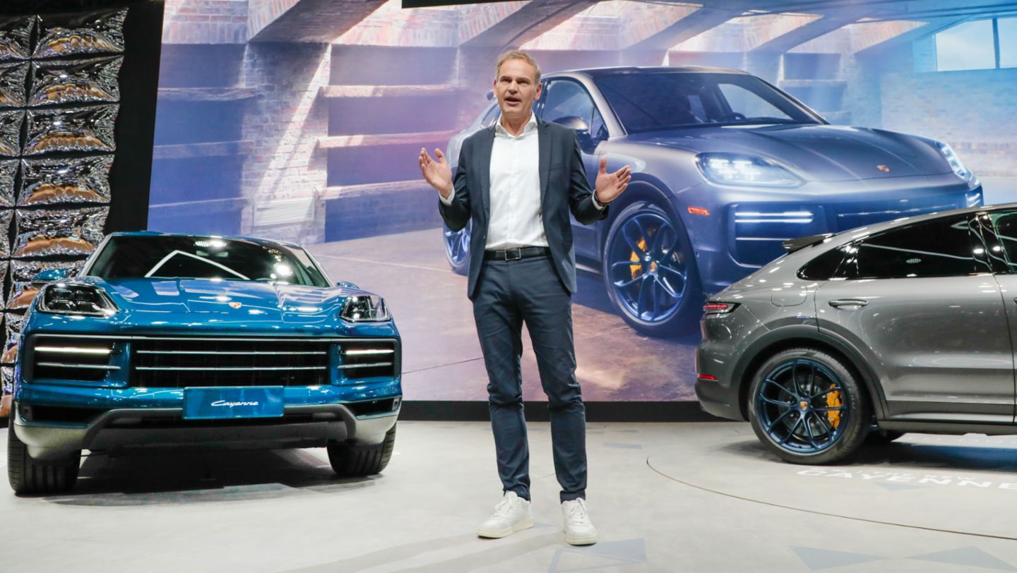Oliver Blume, Chairman of the Executive Board, Auto Shanghai, 2023, Porsche AG