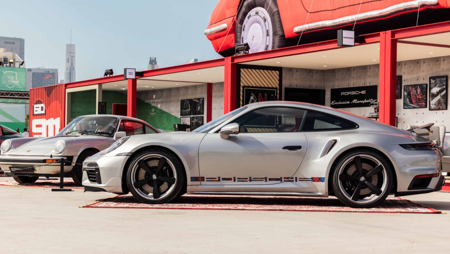 911 Turbo Nr. 1, 911 Turbo Sonderwunsch, Icons of Porsche, Dubai, 2023, Porsche AG