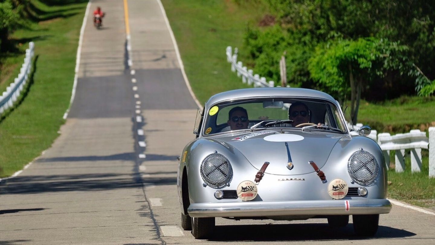 Jay Aldeguer, Porsche 356 A, Tour de Cebu, Bohol, Philippines, 2023, Porsche AG