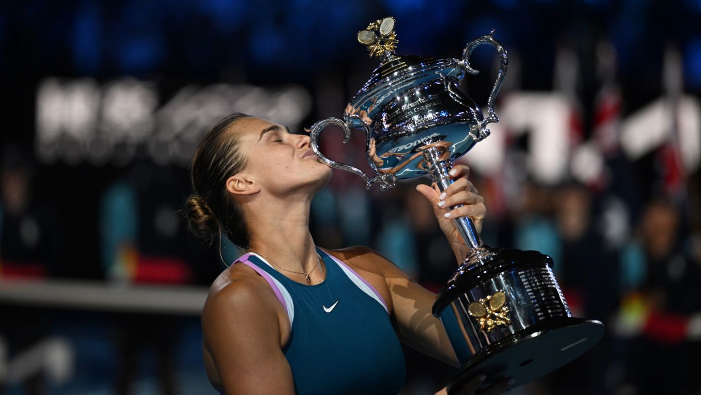 Aryna Sabalenka, Tennis-Spielerin, 2023, Porsche AG