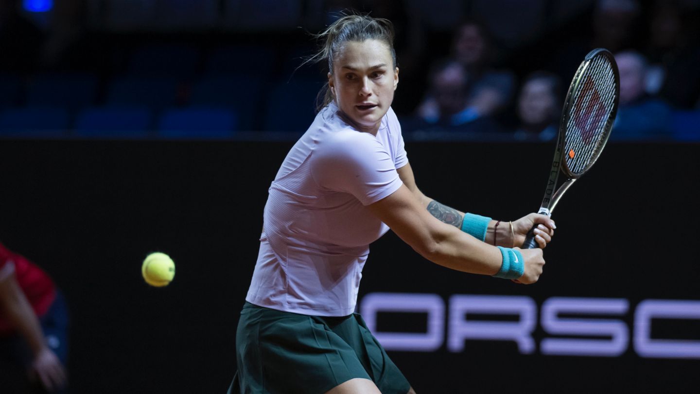Aryna Sabalenka, jugadora de tenis, 2023, Porsche AG