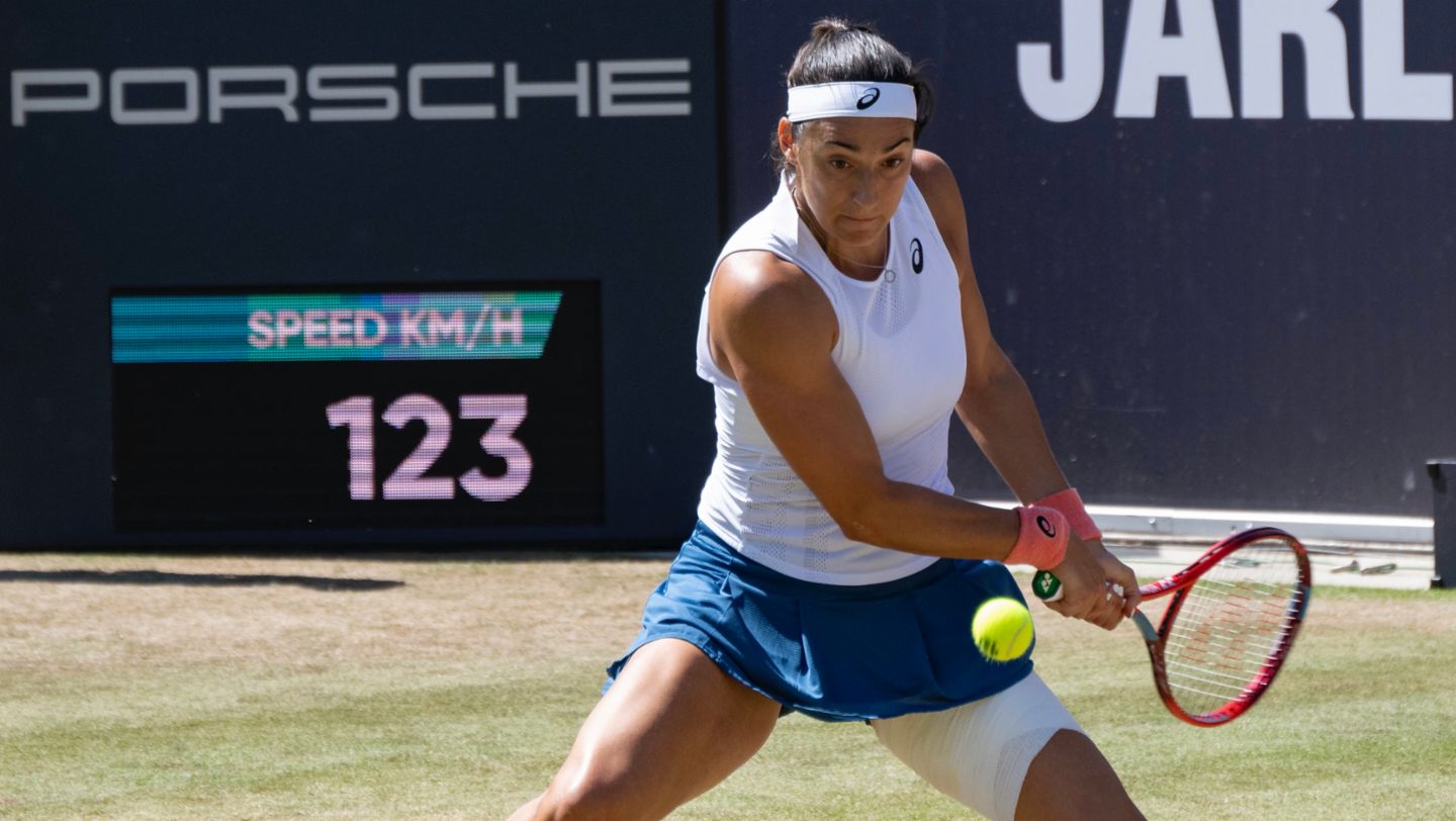 Caroline Garcia, jugadora de tenis, 2023, Porsche AG