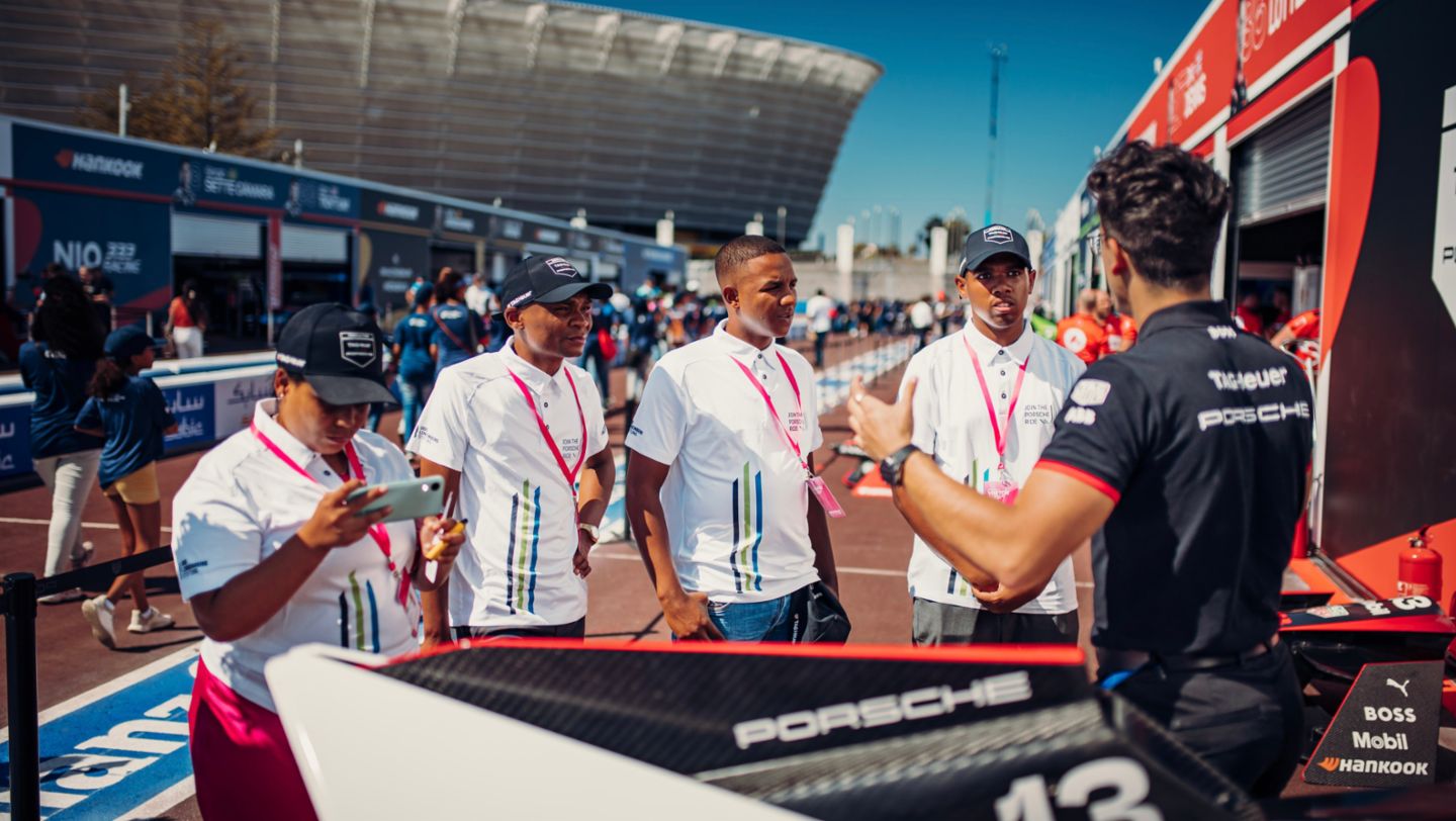 Join the Porsche Ride, Fórmula E, Ciudad del Cabo, Sudáfrica, 2023, Porsche AG