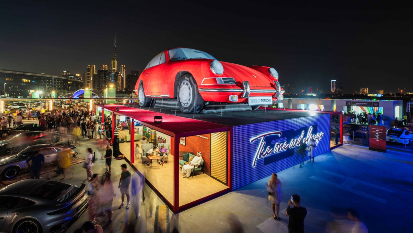 Icons of Porsche, Porsche Golf Circle, Dubai, 2023, Porsche AG 
