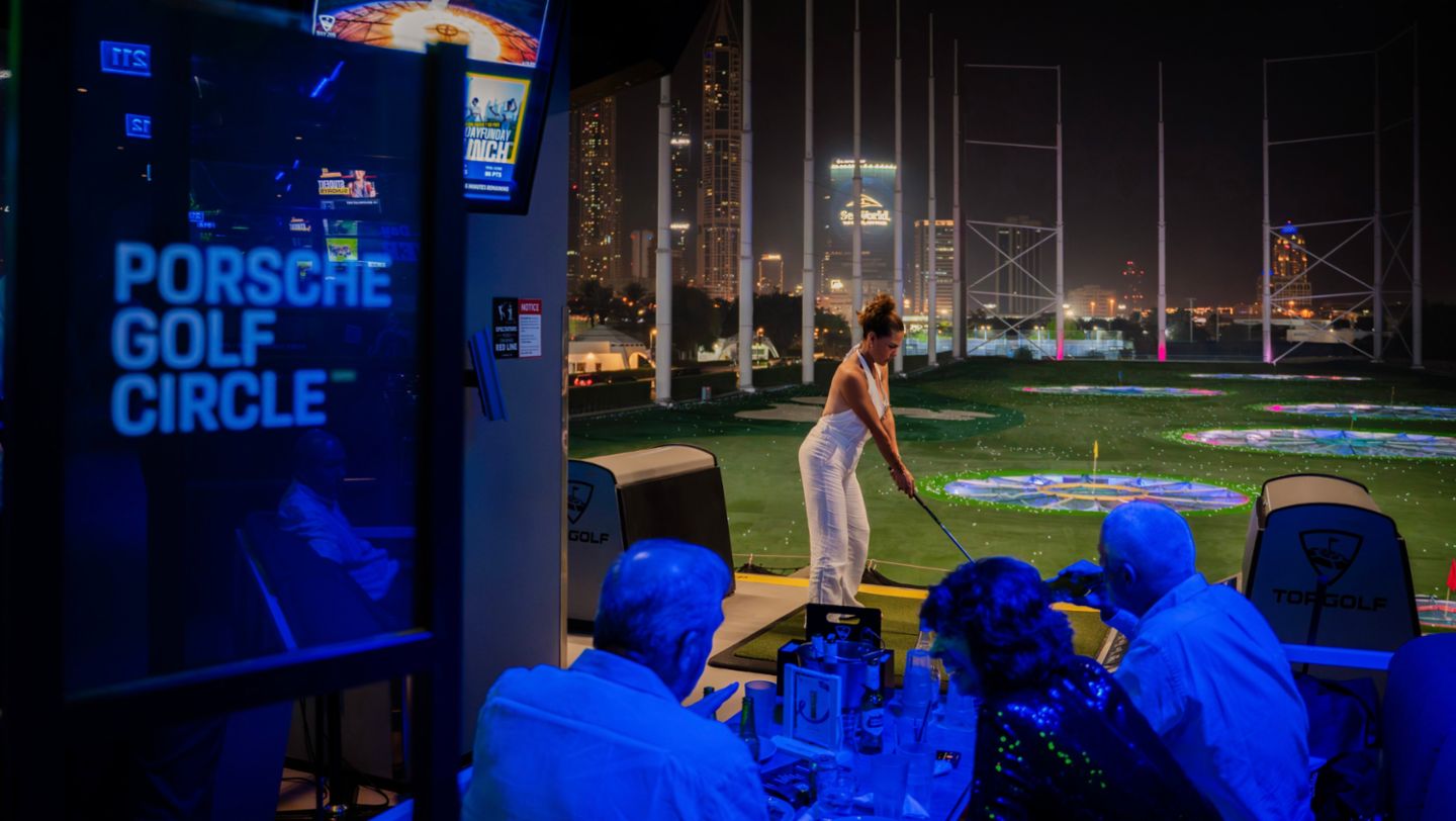 Top Golf, Porsche Golf Circle, Dubai, 2023, Porsche AG 