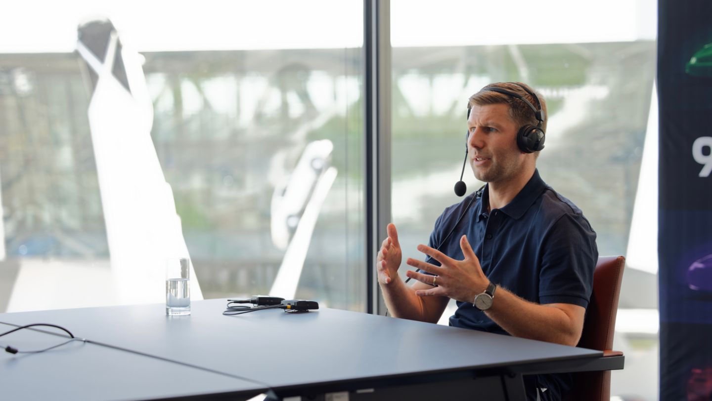 Thomas Hitzlsperger, ehemaliger Fußballprofi, 2024, Porsche AG
