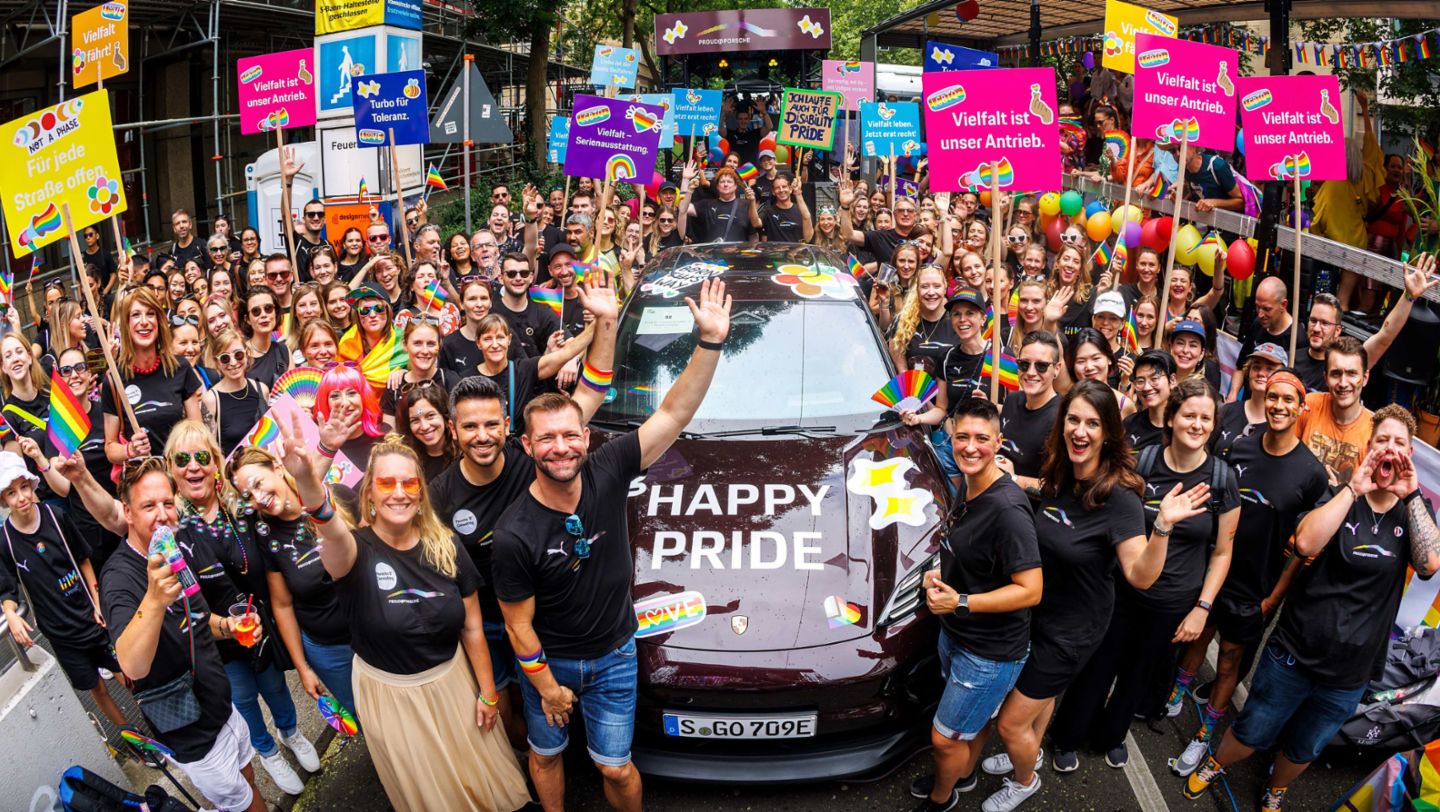 Christopher Street Day, Stuttgart, 2024, Porsche AG