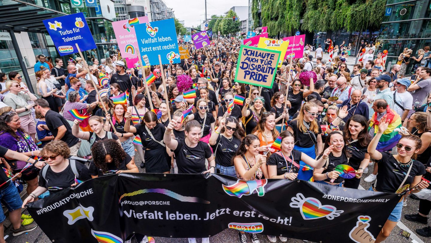 Christopher Street Day, Stuttgart, 2024, Porsche AG