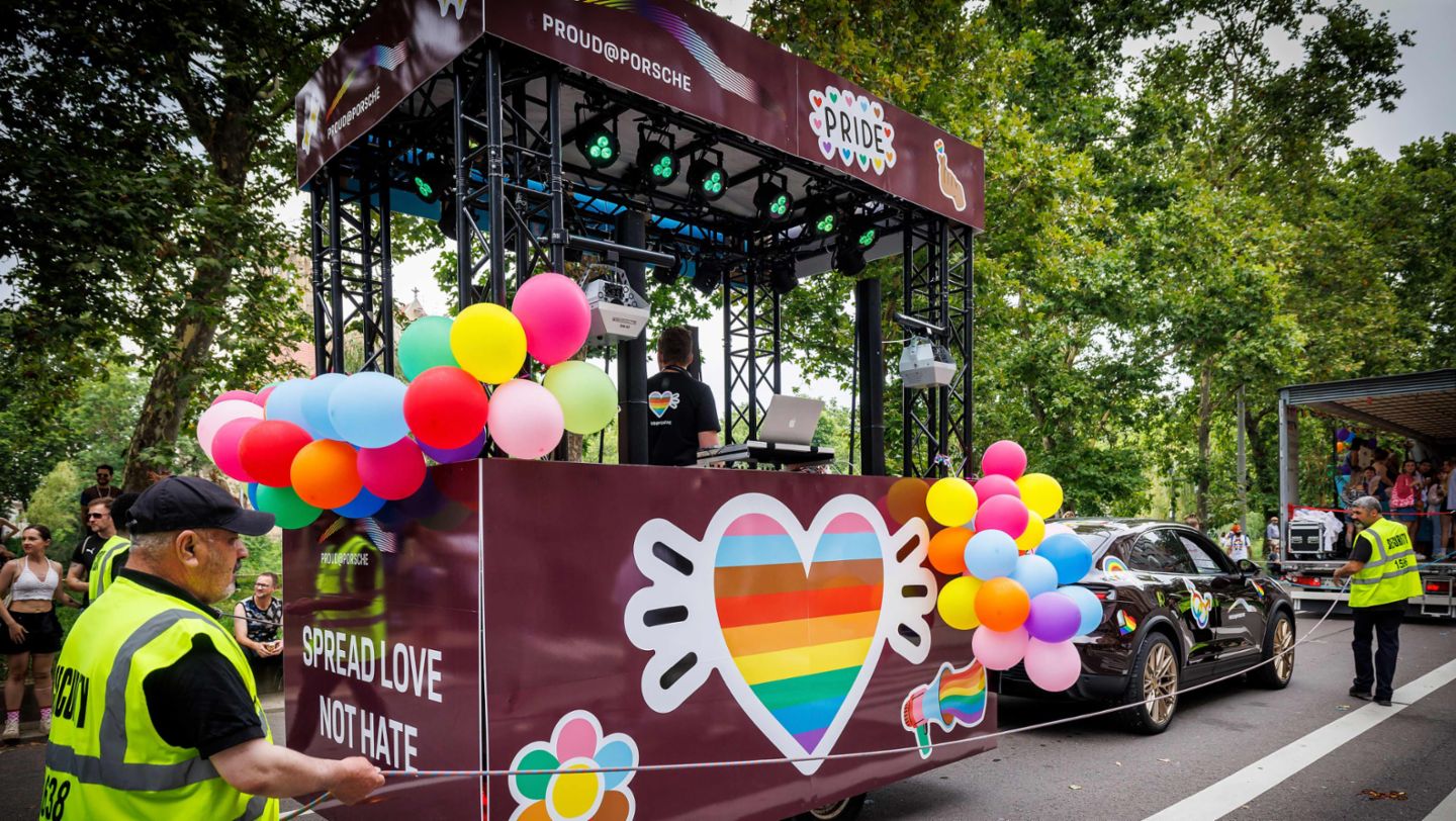 Christopher Street Day, Stuttgart, 2024, Porsche AG
