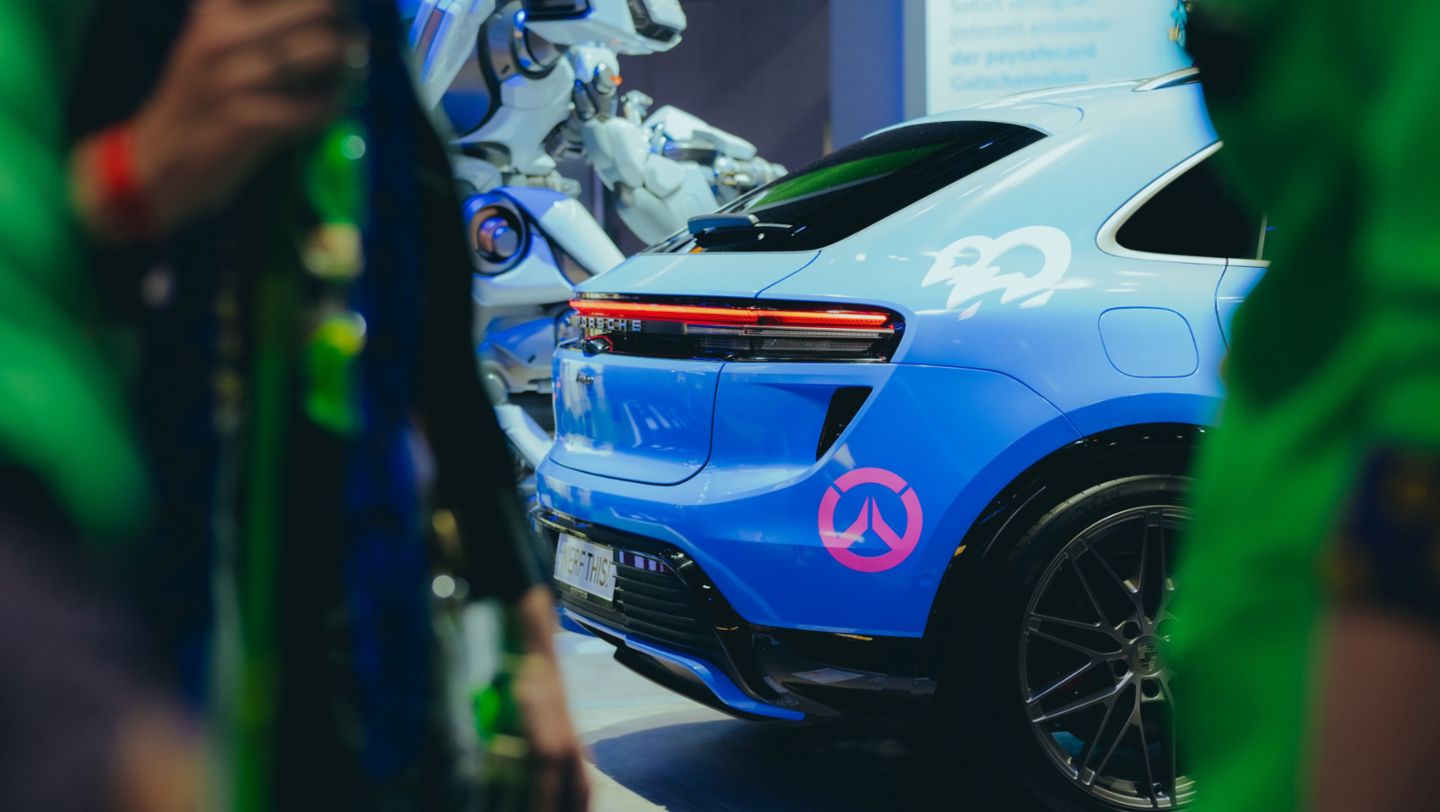 Macan Turbo, Gamescom, 2024, Porsche AG