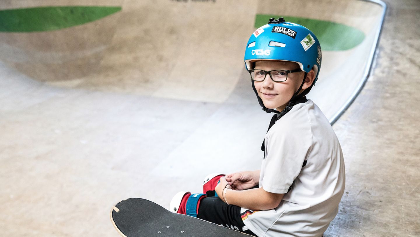 Skate-Camp Stuttpark, Porsche Sommerferienbetreuung, Stuttgart, 2024, Porsche AG