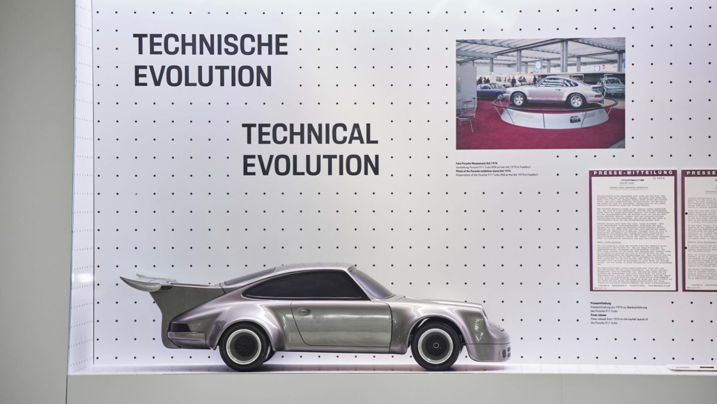 Special Exhibition "Beyond Performance. 50 Years of Porsche Turbo", Porsche Museum, Stuttgart Zuffenhausen, 2024, Porsche AG