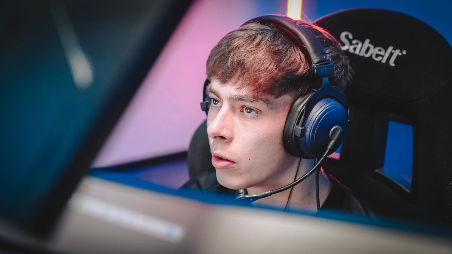 Charlie Collins (UK), Esports ESL R1, Monza (ITA), Porsche Coanda Esports Racing Team, 2024, Porsche AG