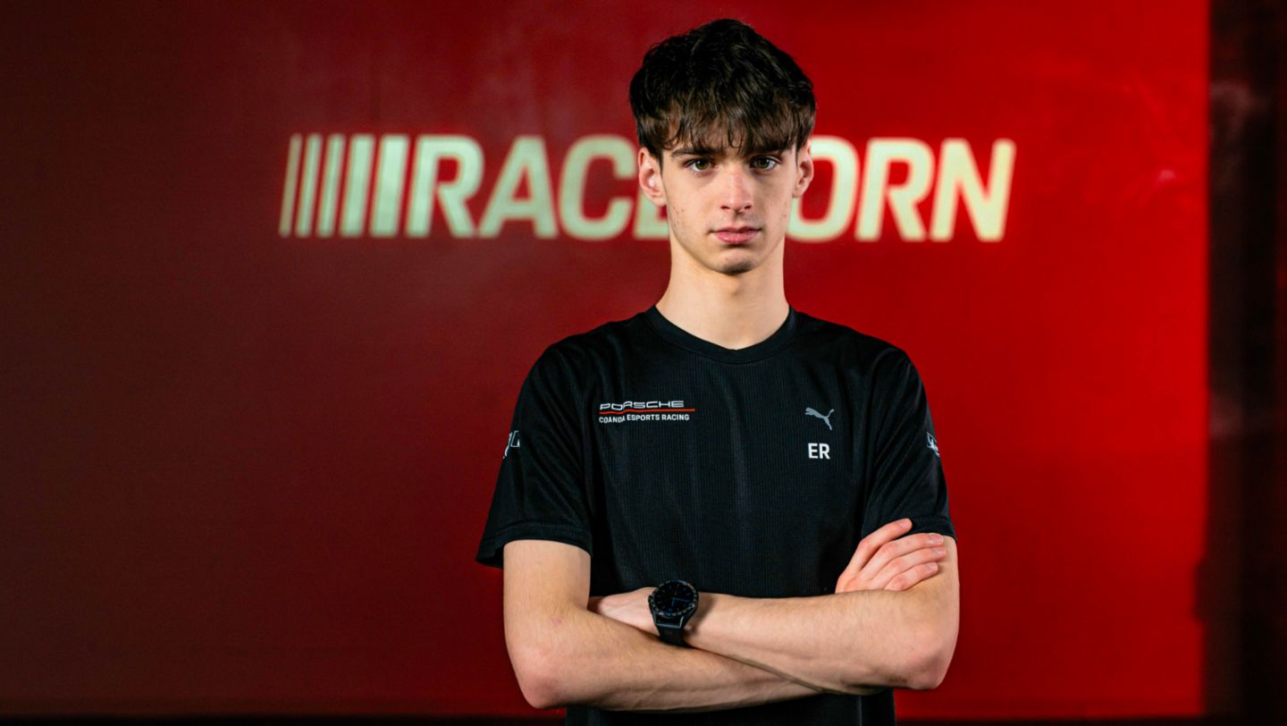 Elvis Rankin (USA), Porsche Coanda Esports Racing Team, 2024, Porsche AG