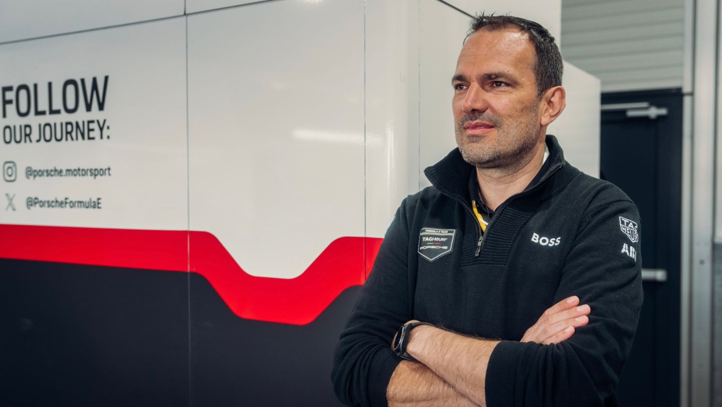 Florian Modlinger, Gesamtprojektleiter Formel E, Berlin, 2024, Porsche AG