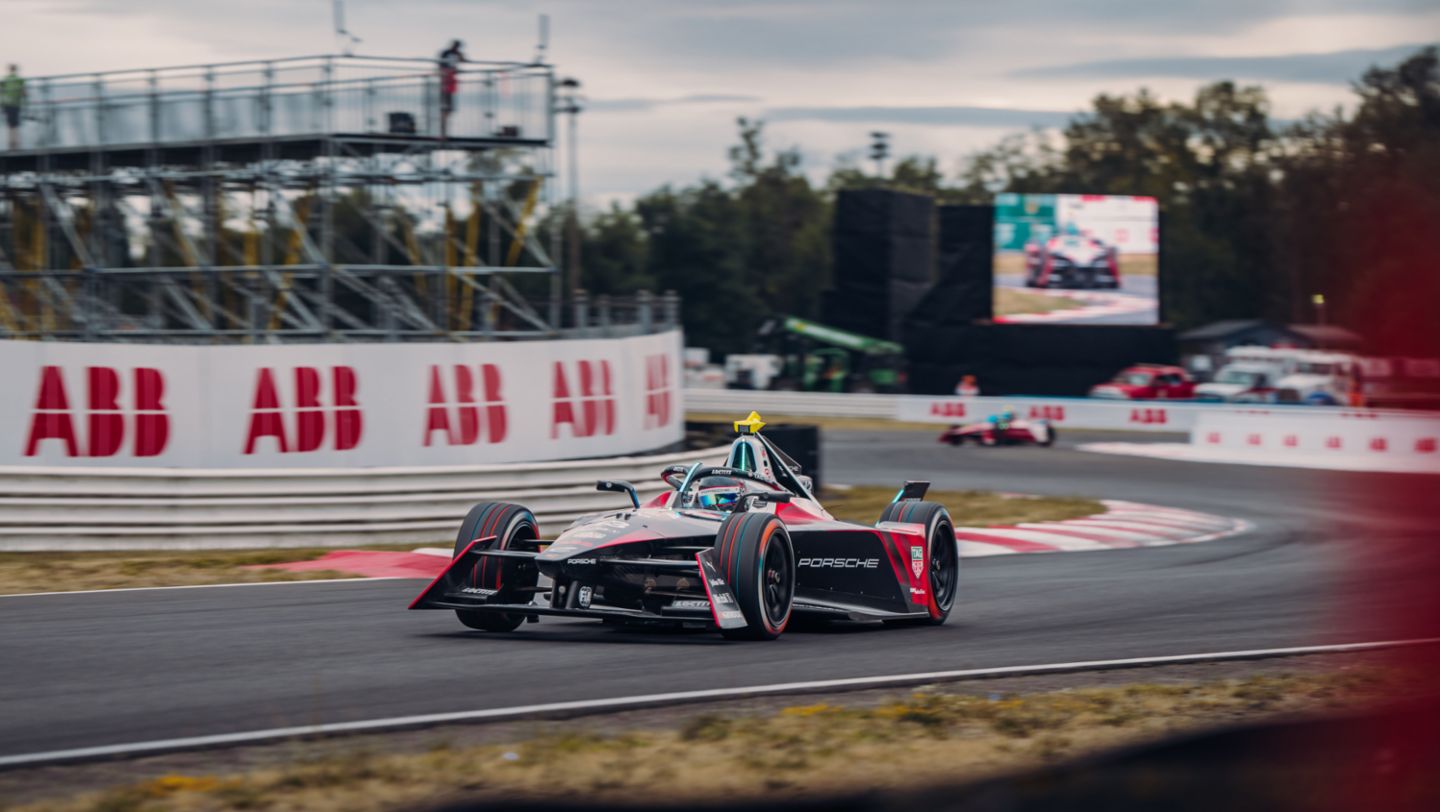 António Félix da Costa, TAG Heuer Porsche Formula E Team, 99X Electric, ABB FIA Formel-E-Weltmeisterschaft, Race 14, Portland, USA, 2024, Porsche AG
