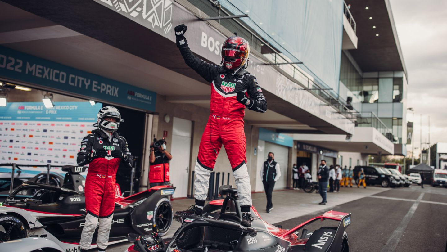 Primera victoria de Porsche en Fórmula E, E-Prix de Ciudad de México, 2022, Porsche AG