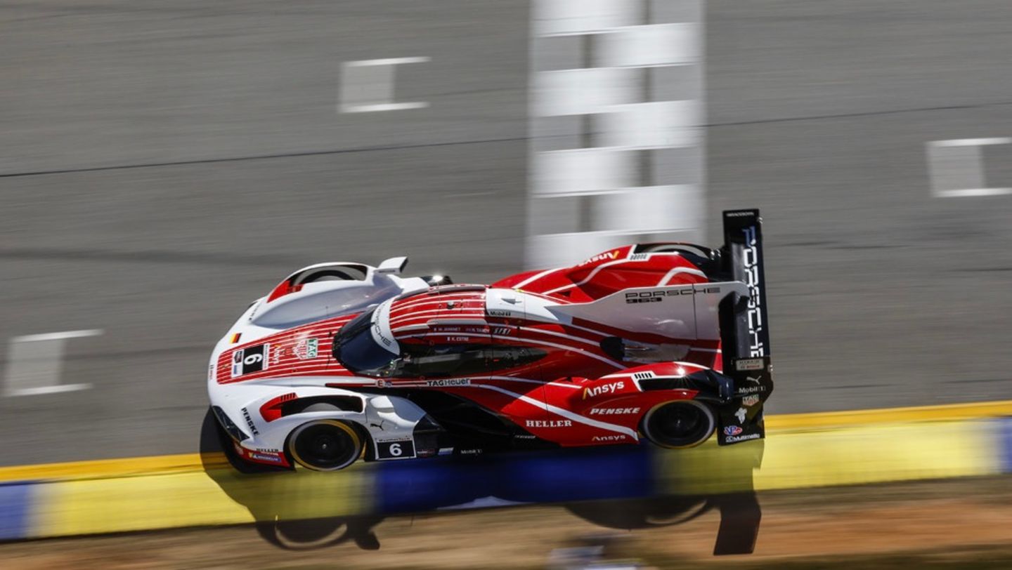 Nick Tandy (UK), Mathieu Jaminet (F), Kevin Estre (F), Porsche Penske Motorsport (#6), Porsche 963, IMSA WeatherTech SportsCar Championship, Race 11, Braselton (USA), 2024, Porsche AG