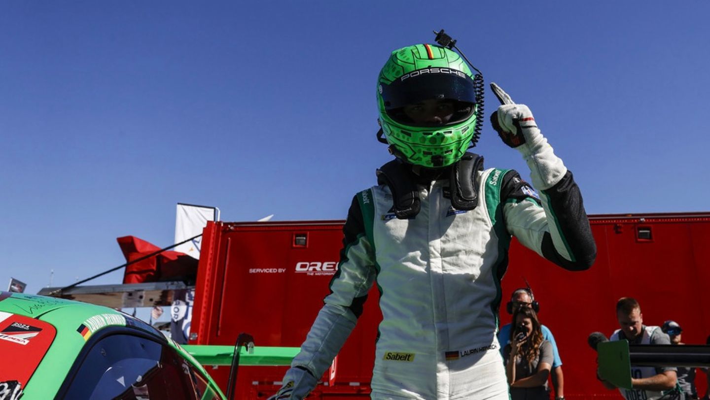Laurin Heinrich (D), AO Racing (#77), IMSA WeatherTech SportsCar Championship, Race 11, Braselton (USA), 2024, Porsche AG