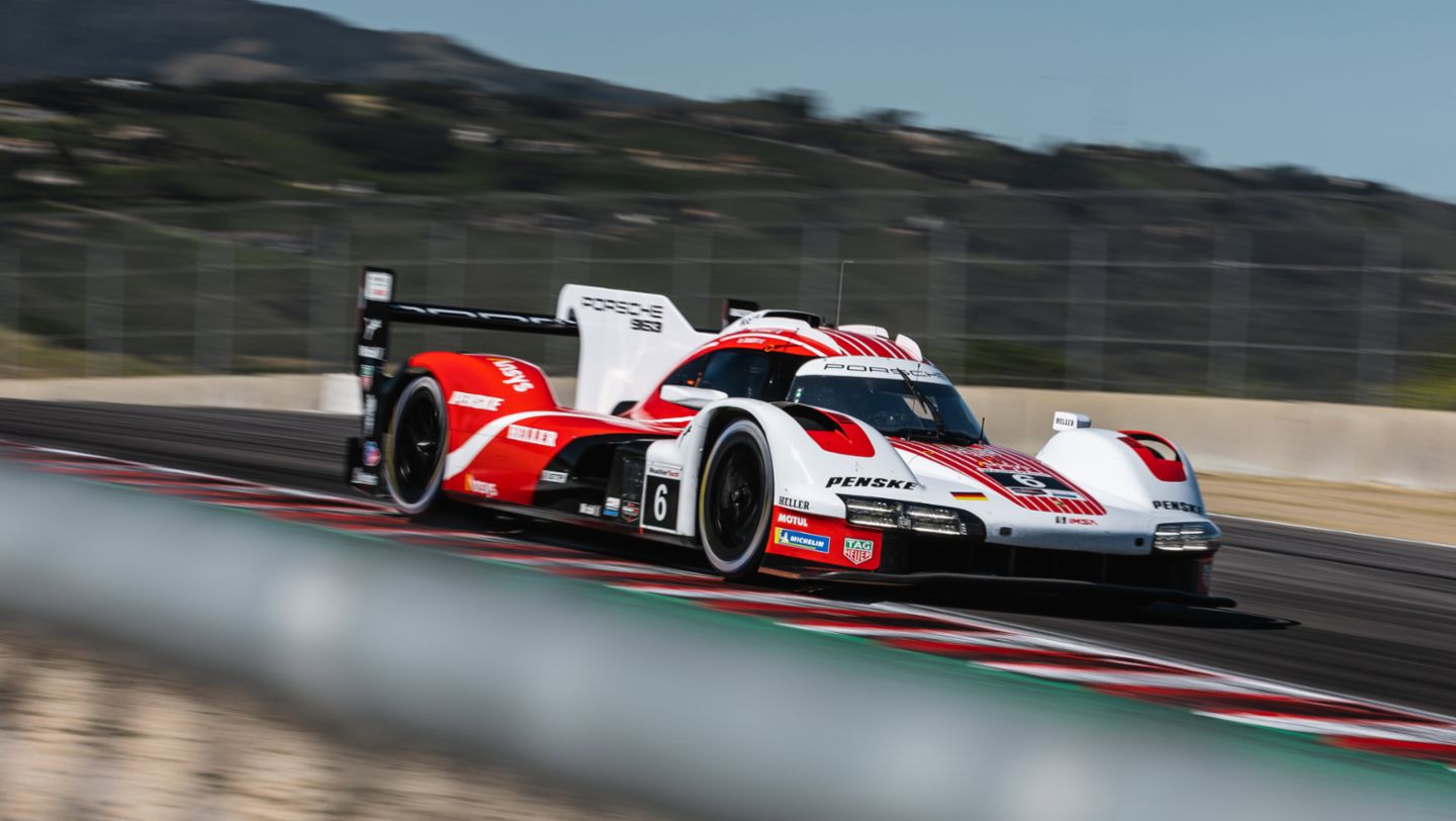 Nick Tandy (UK), Mathieu Jaminet (F), Porsche Penske Motorsport (#6), Porsche 963, Preview IMSA Watkins Glen, 2024, Porsche AG