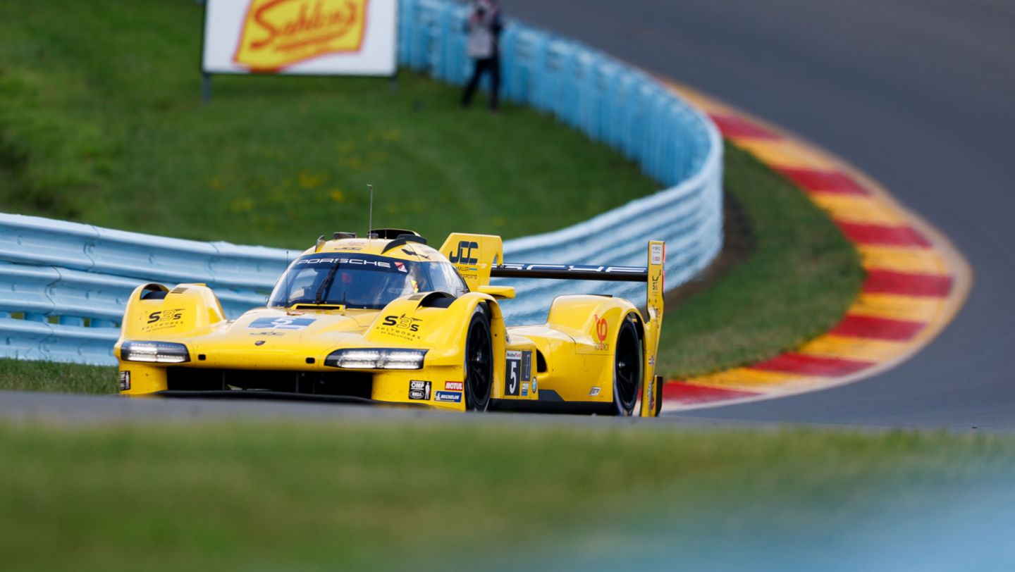 Tijmen van der Helm (NL), Richard Westbrook (UK), Phil Hanson (UK), JDC-Miller MotorSports (#85), Porsche 963, Preview IMSA Watkins Glen, 2024, Porsche AG