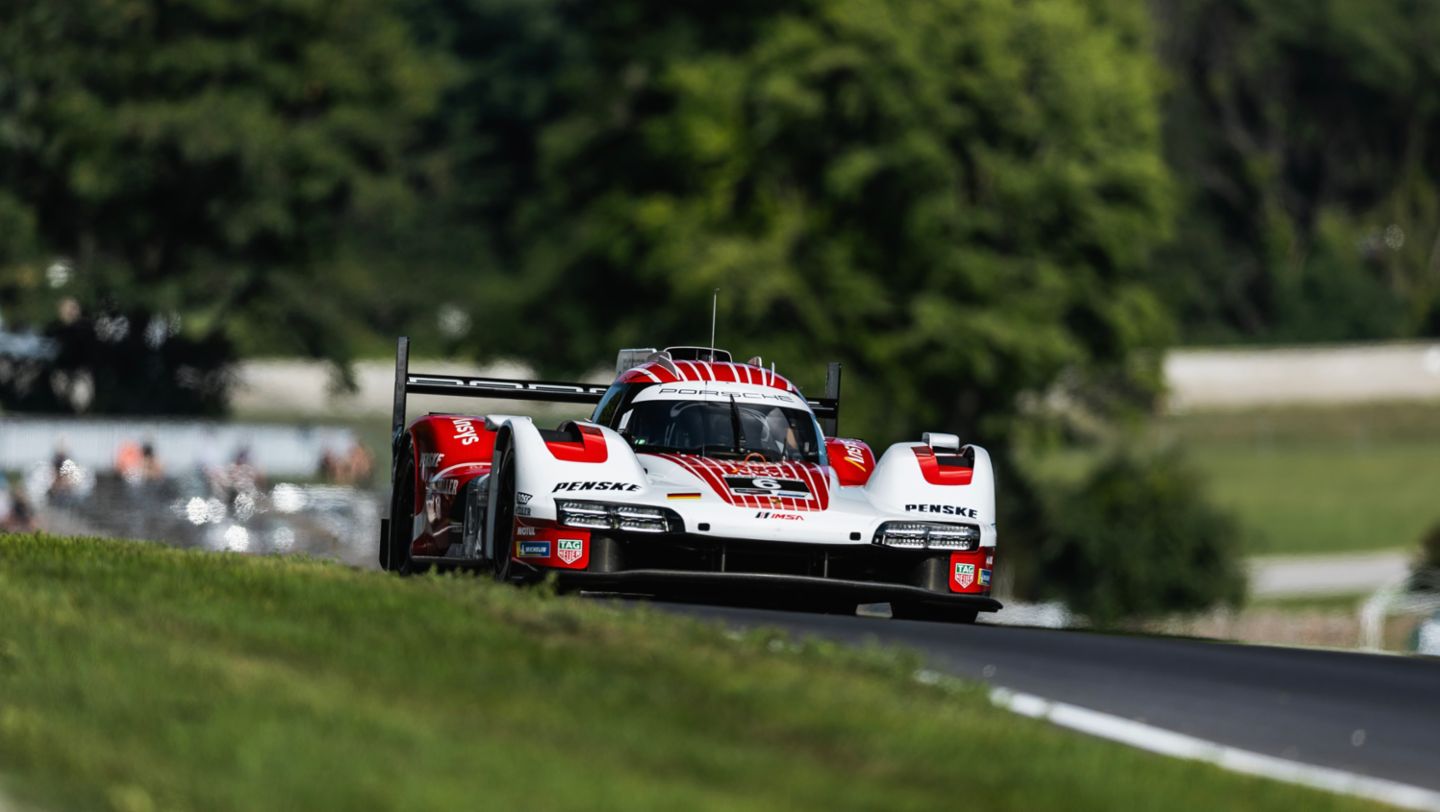Porsche 963, Porsche Penske Motorsport (#6), Nick Tandy (UK), Mathieu Jaminet (F), Road America, USA, 2024, Porsche AG