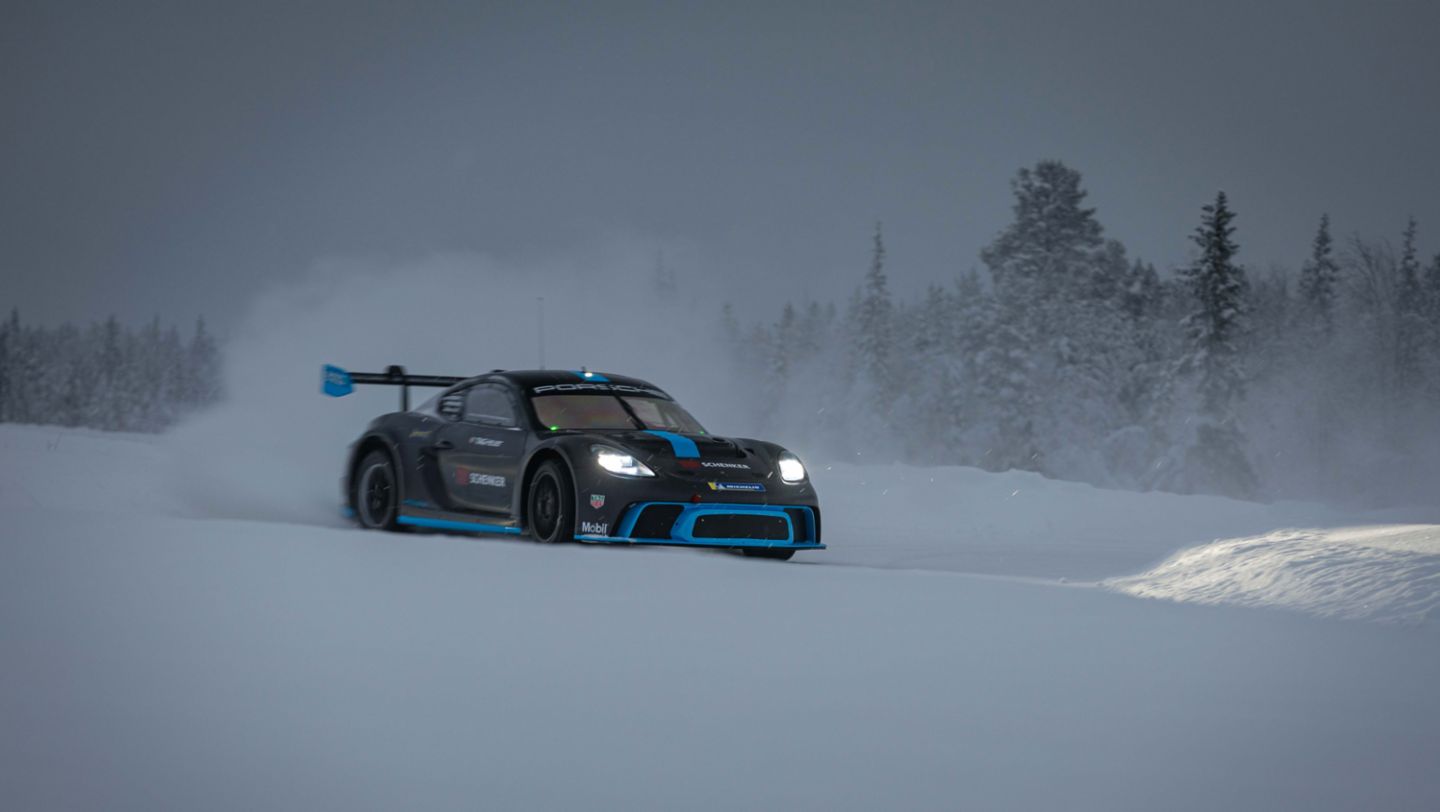 GT4 e-Performance, Porsche Ice Experience, Levi, Finlandia, 2024, Porsche AG