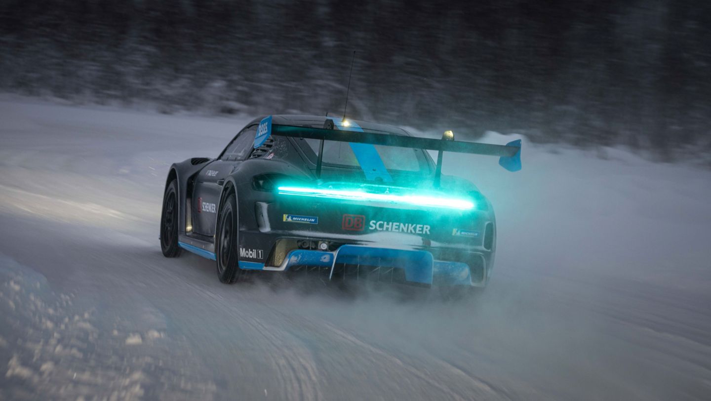 GT4 e-Performance, Porsche Ice Experience, Levi, Finland, 2024, Porsche AG