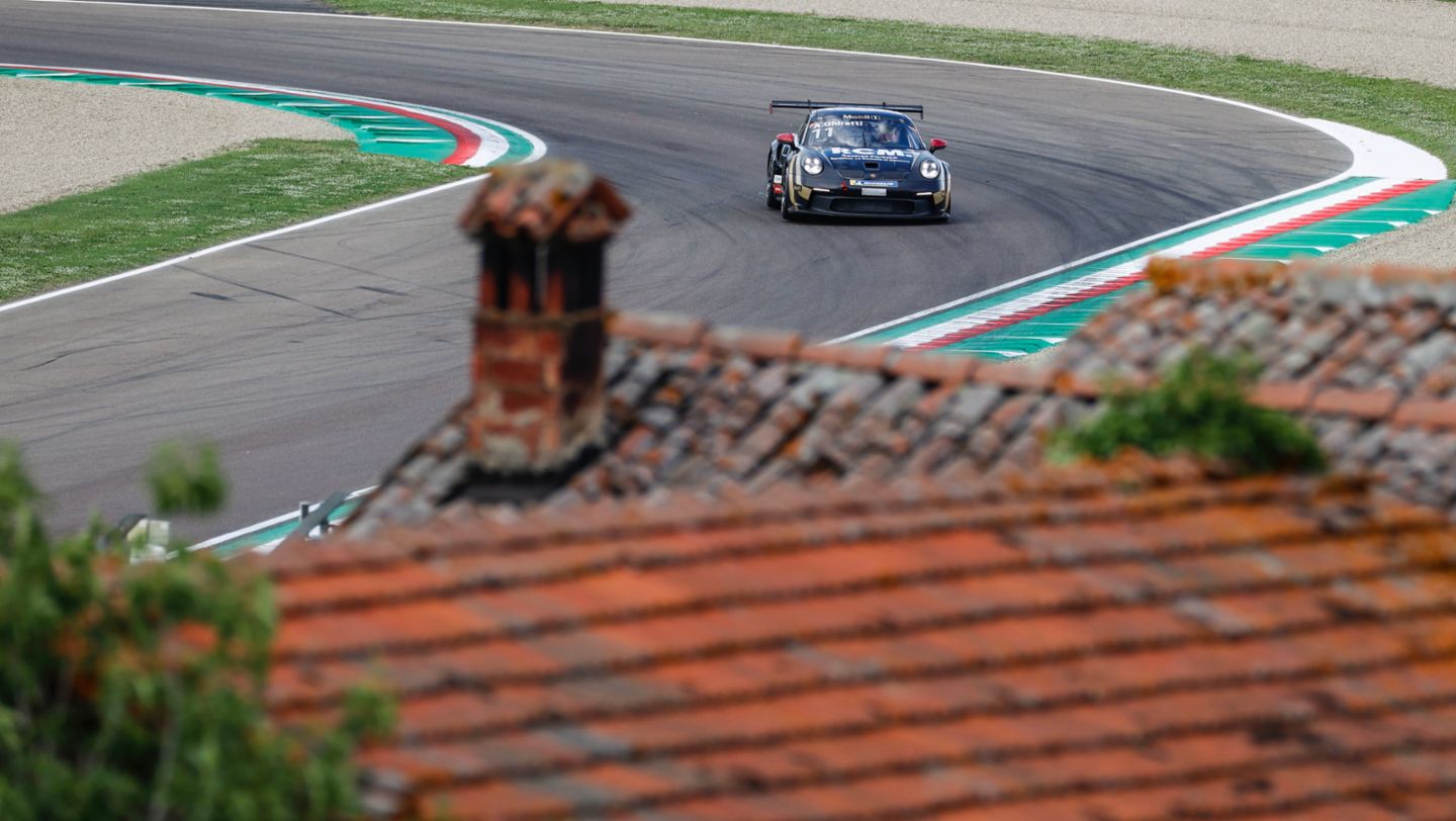 Porsche 911 GT3 Cup, Schumacher CLRT (#11), Porsche Mobil 1 Supercup 2024, Imola, Italien, 2024, Porsche AG