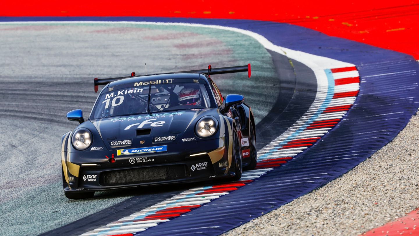 Porsche 911 GT3 Cup, Schumacher CLRT (#10), Marvin Klein (F), Porsche Mobil 1 Supercup, 2024, Porsche AG 