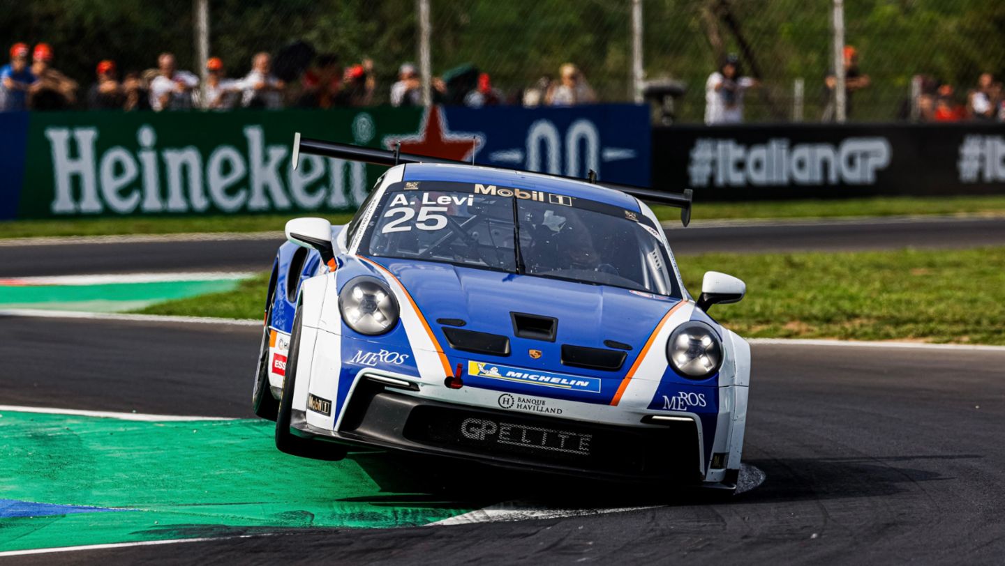 Porsche 911 GT3 Cup, Uniserver by Team GP Elite (#25), Ariel Levi (IL), Porsche Mobil 1 Supercup, Monza, Italien, 2024, Porsche AG