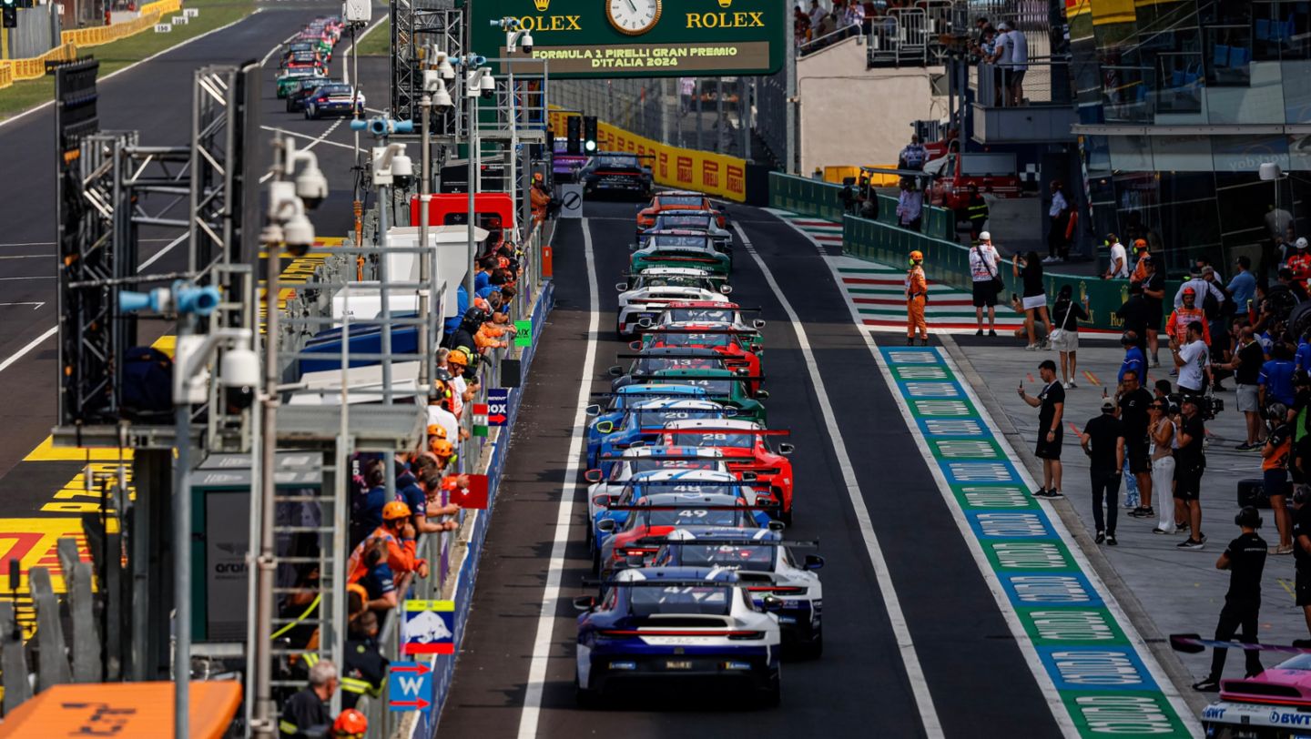 Porsche 911 GT3 Cup, Porsche Mobil 1 Supercup, Monza, Italien, 2024, Porsche AG