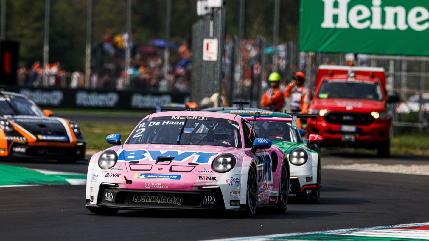 Porsche 911 GT3 Cup, BWT Lechner Racing (#2), Robert de Haan (NL), Porsche Mobil 1 Supercup, Monza, Italien, 2024, Porsche AG