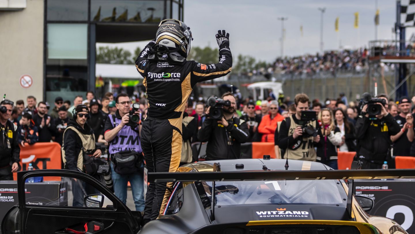 Larry ten Voorde (NL), Proton Huber Competition (#1), Porsche Sixt Carrera Cup Deutschland, Oschersleben (D), 2024, Porsche AG