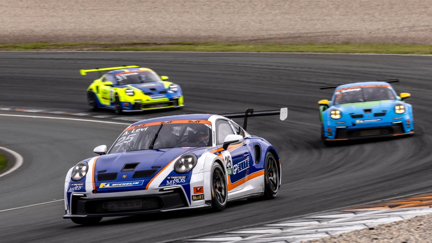 Porsche 911 GT3 Cup, Ariel Levi (IL), Uniserver by Team GP Elite (#25), Porsche Sixt Carrera Cup, Zandvoort, Niederlande, 2024, Porsche AG