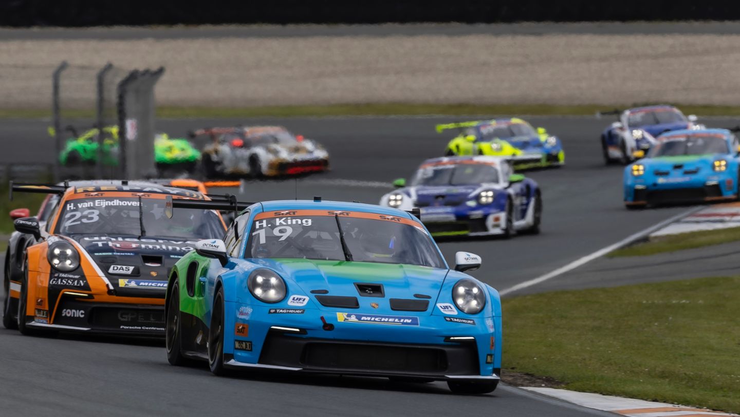 Porsche 911 GT3 Cup, Harry King (UK), Allied-Racing (#19), Porsche Sixt Carrera Cup, Zandvoort, Niederlande, 2024, Porsche AG