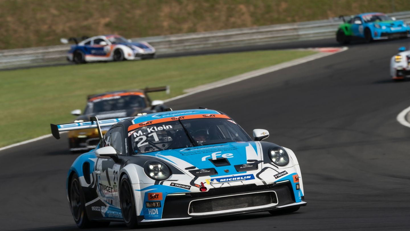 Porsche 911 GT3 Cup, Marvin Klein (F), Target Competition (#21), Porsche Sixt Carrera Cup, Budapest, 2024, Porsche AG