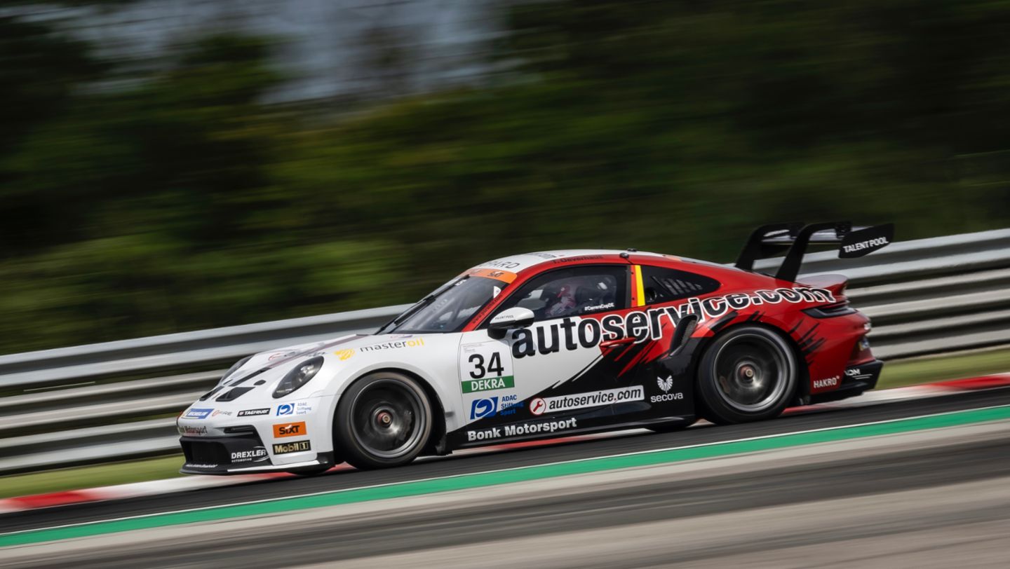 Porsche 911 GT3 Cup, Theo Oeverhaus (D), Bonk Motorsport (#34), Porsche Sixt Carrera Cup Deutschland, 2024, Porsche AG
