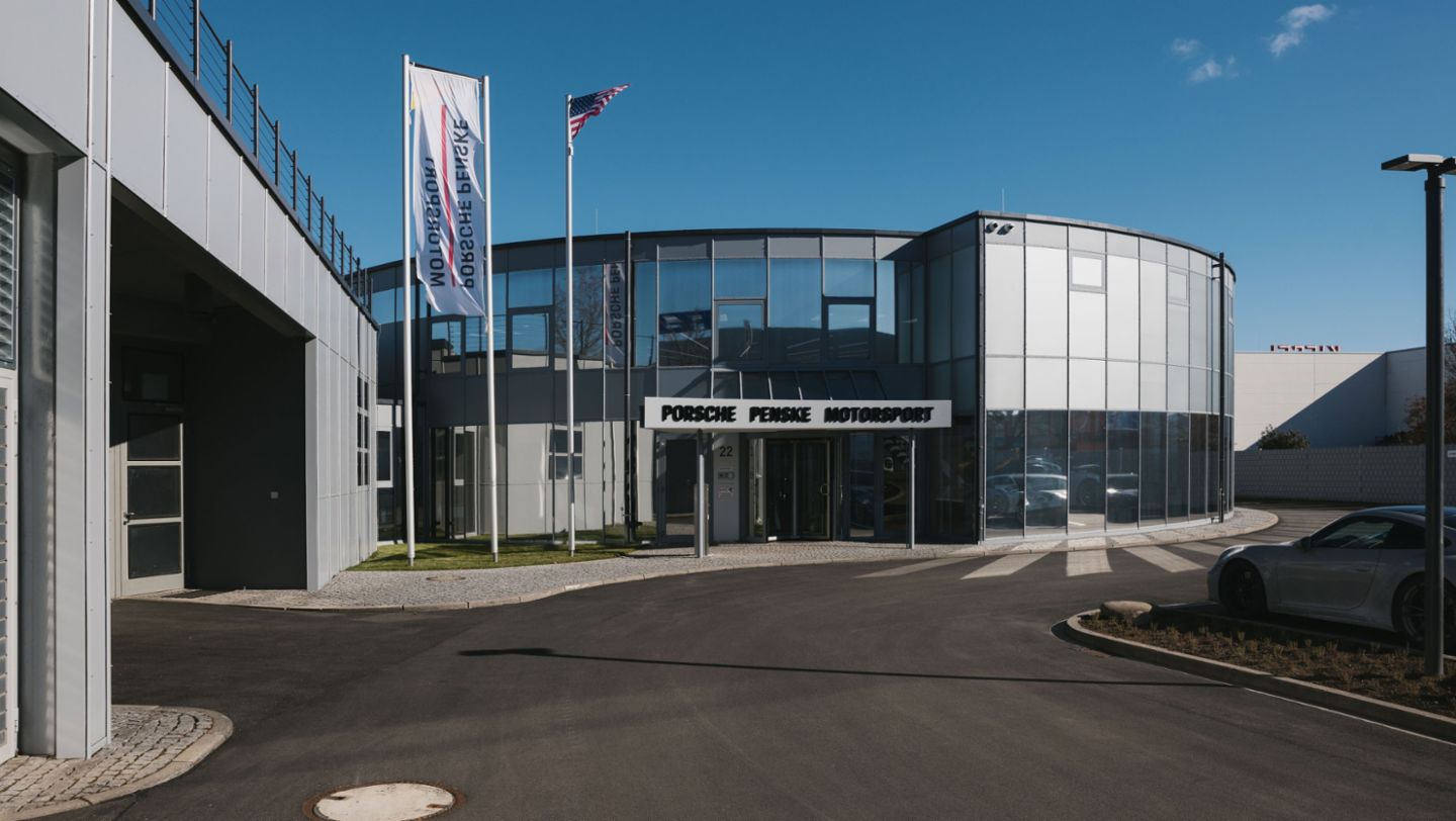 Porsche Penske Motorsport, sede de Mannheim, 2024, Porsche AG