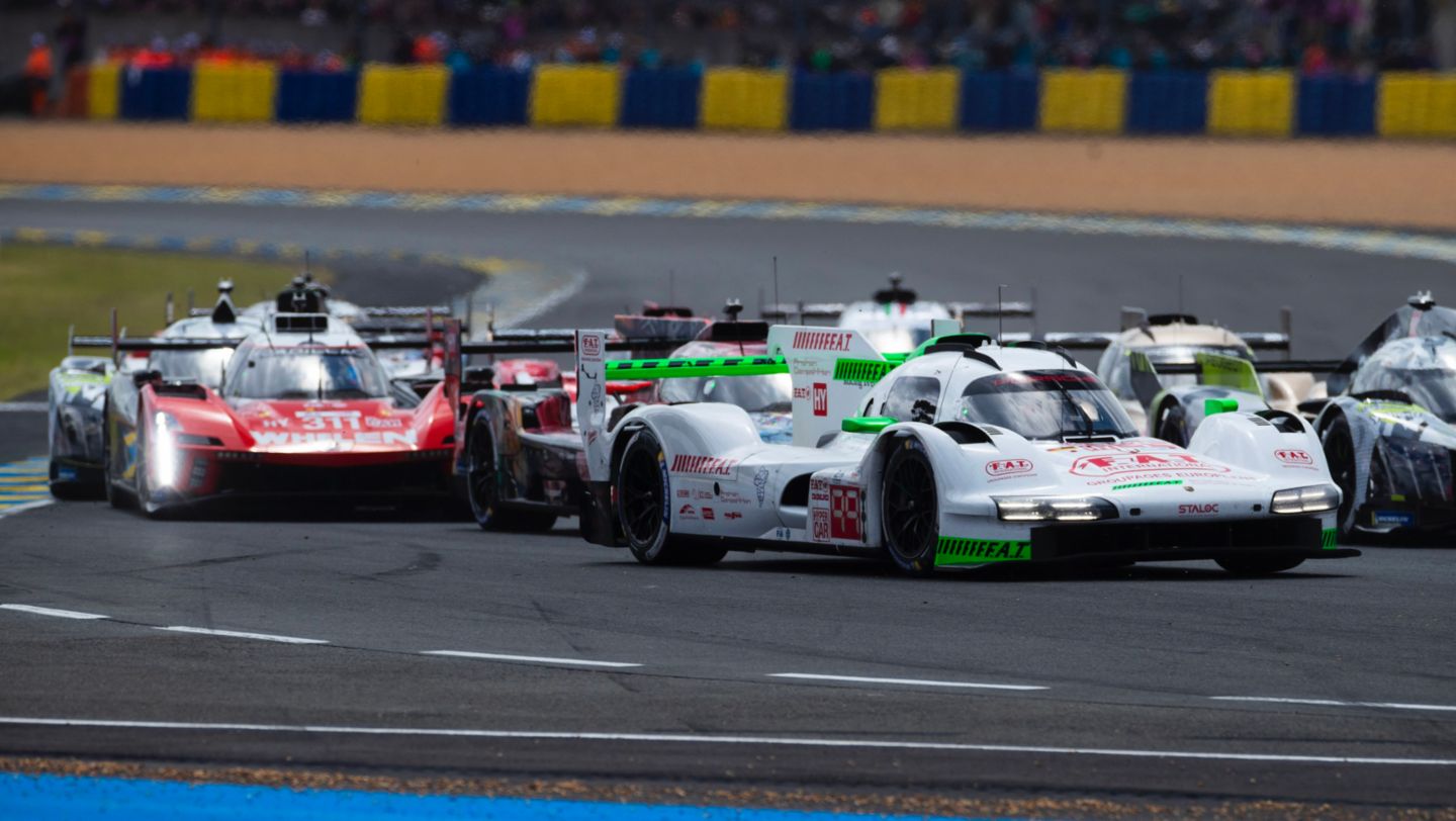 Porsche 963, Proton Competition (#99), Harry Tincknell (UK), Neel Jani (CH), Julien Andlauer (F), Le Mans, France, 2024, Porsche AG