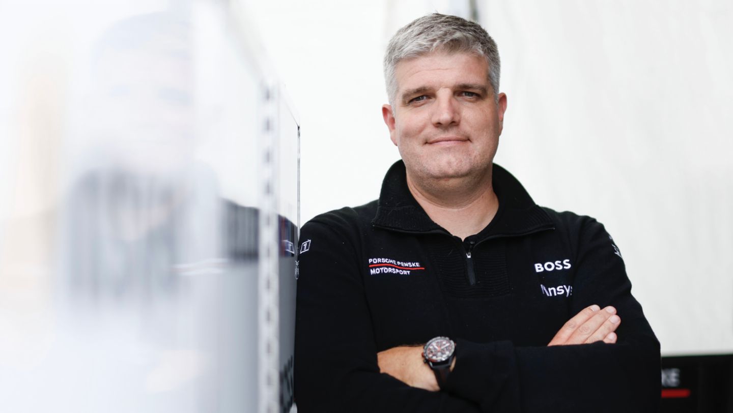 Jonathan Diuguid, Vice Director Porsche Penske Motorsport, Le Mans, Frankreich, 2024, Porsche AG
