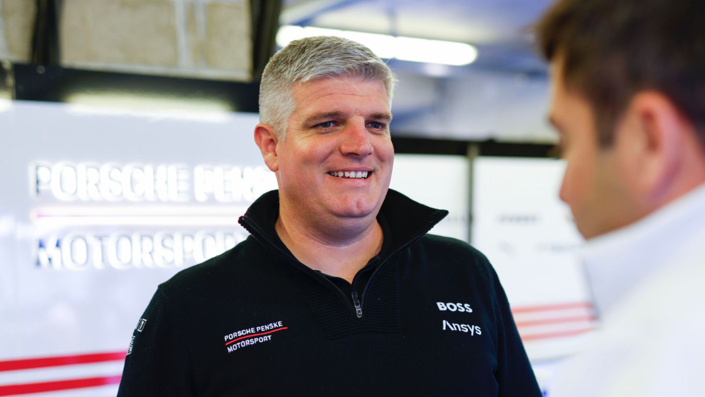 Jonathan Diuguid, Managing Director Porsche Penske Motorsport, WEC, Sao Paulo, Brazil, 2024, Porsche AG