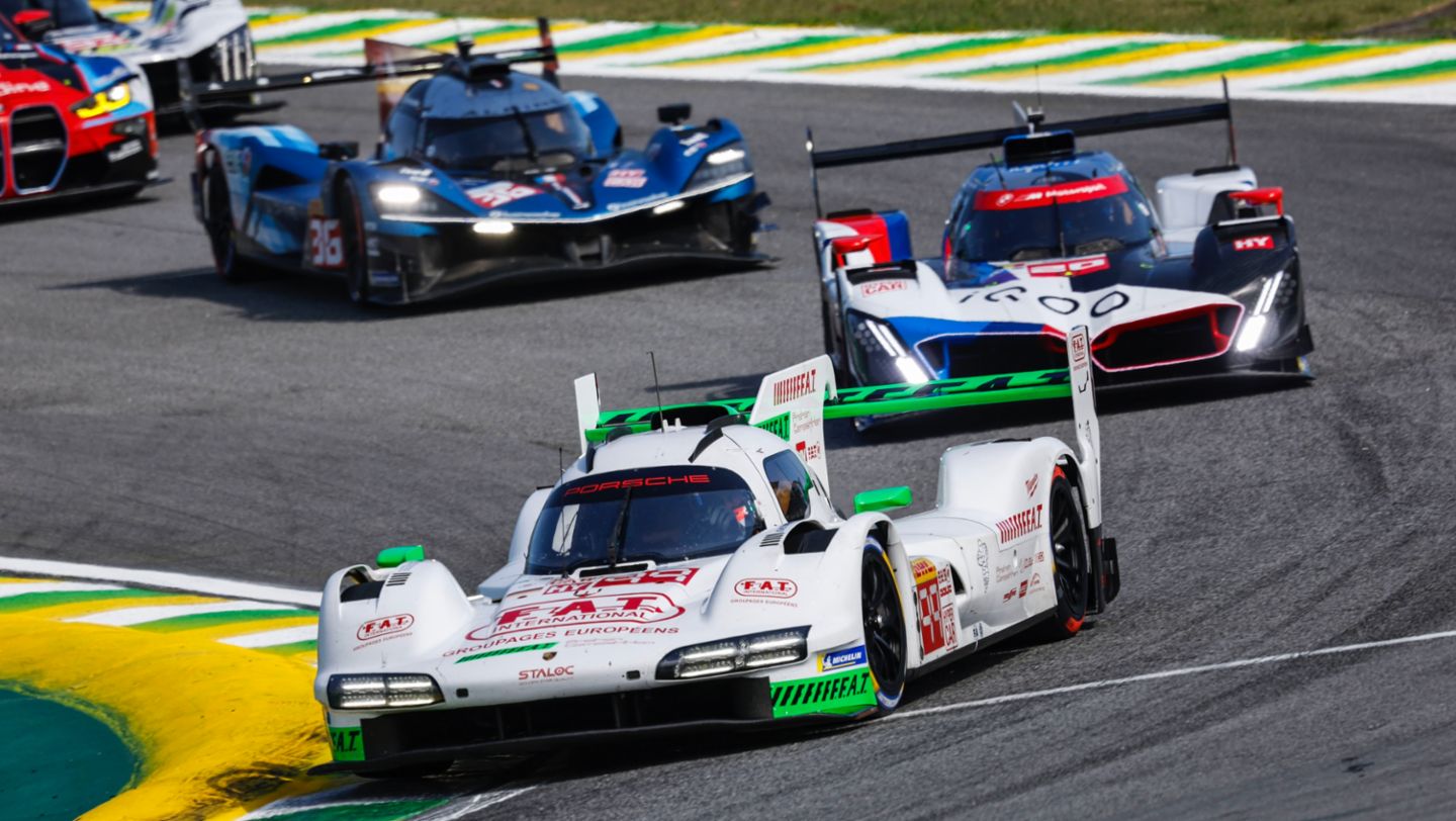 Neel Jani (CH), Julien Andlauer (F), Porsche 963, Proton Competition (#99), Brasilien/Sao Paulo, 2024, Porsche AG