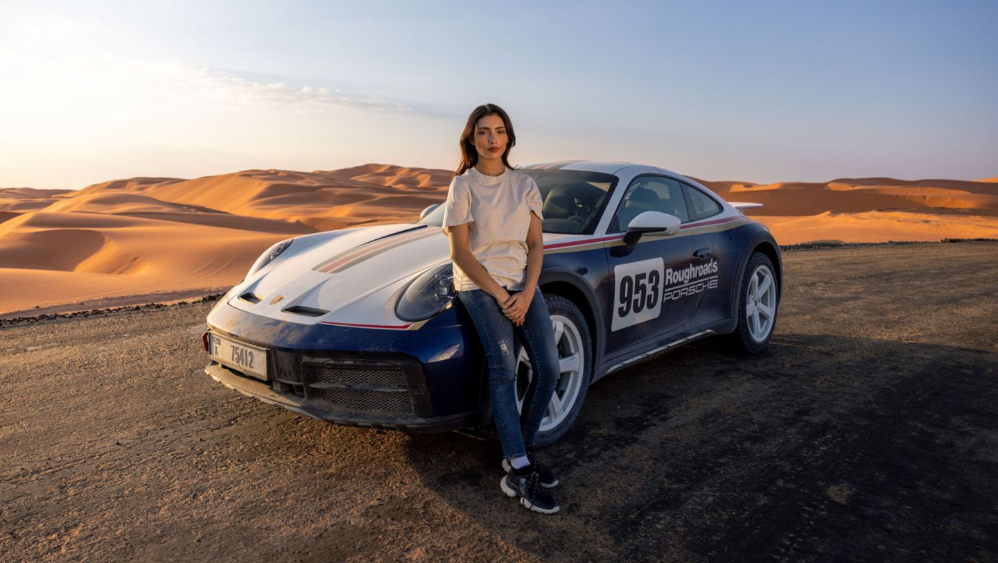 Amna Al Qubaisi, Porsche 911 Dakar, 2024, Porsche AG