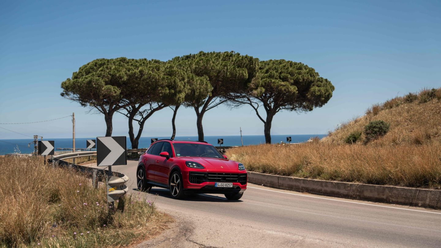 Cayenne GTS, Sizilien, 2024, Porsche AG
