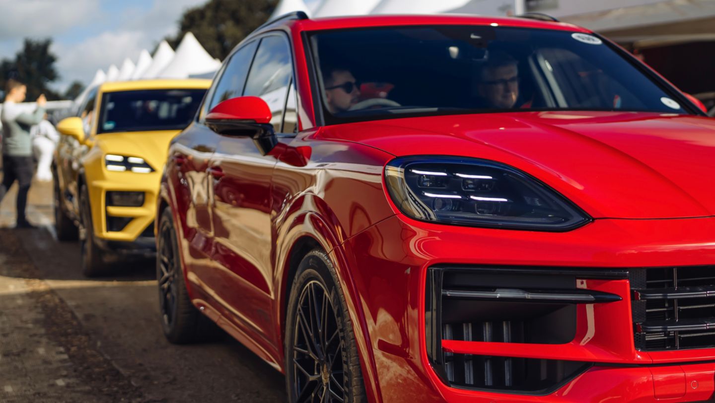 Cayenne GTS, Macan Turbo, Goodwood Festival, 2024, Porsche AG