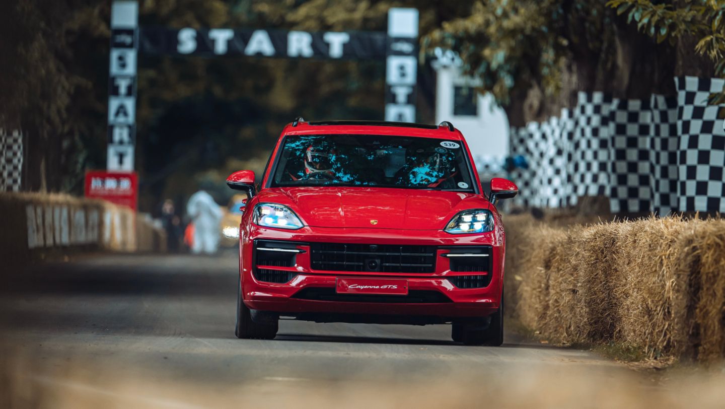 Cayenne GTS, Goodwood Festival, 2024, Porsche AG