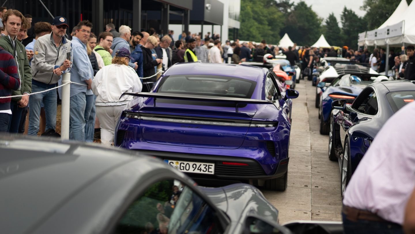Taycan Turbo GT with Weissach package, Goodwood Festival, 2024, Porsche AG