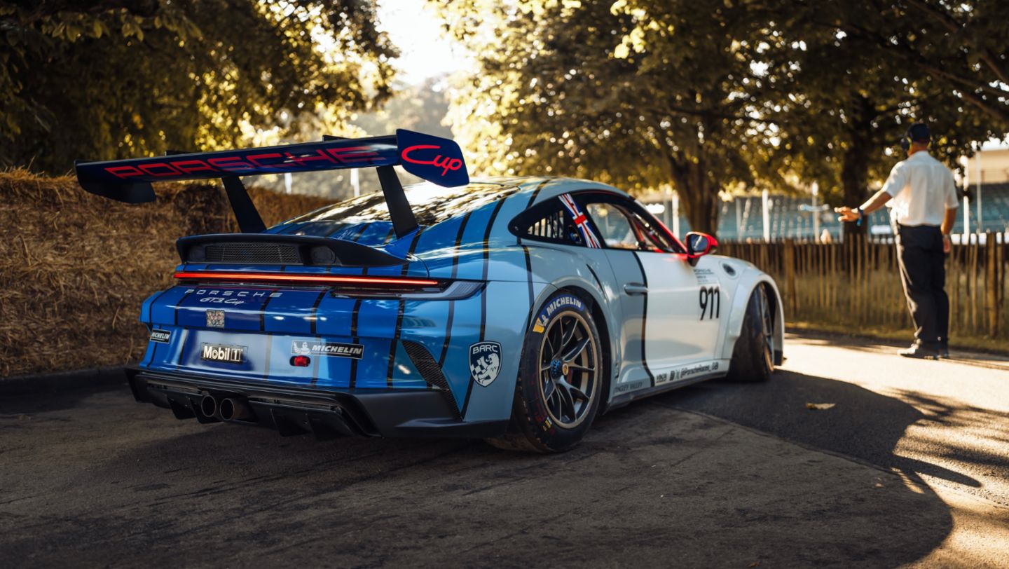 911 GT3 Cup, Goodwood Festival of Speed, 2024, Porsche AG