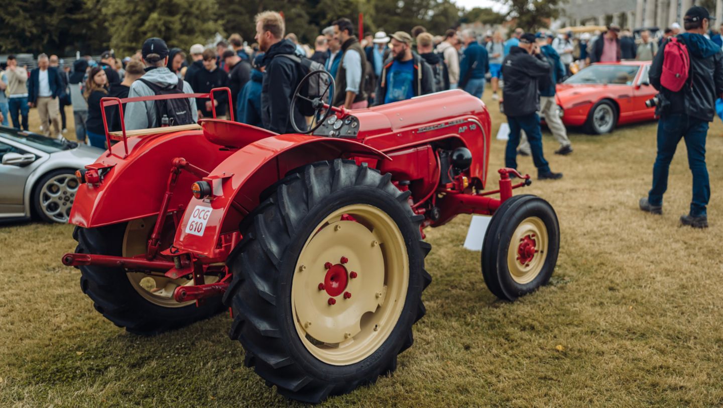 Porsche Diesel tractor, Goodwood Festival of Speed, 2024, Porsche AG